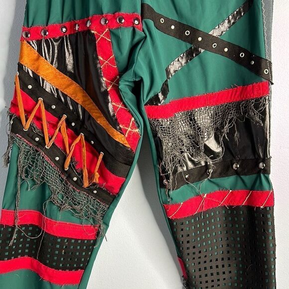 Broz Sports Designs Pro Wrestling Tights Apocalyptic Look - Picture 2 of 14